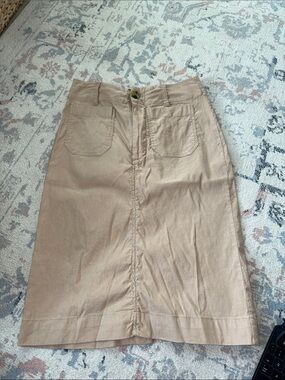 Mauve Anthropologie Knee-Length Women's Skirt size xsmall